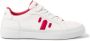 Veja Neon Street Style Sneakers Vrouw Magenta White Dames - Thumbnail 1