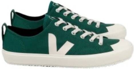 Veja Canvas Low-Top Sneakers Poker Pierre Green Heren