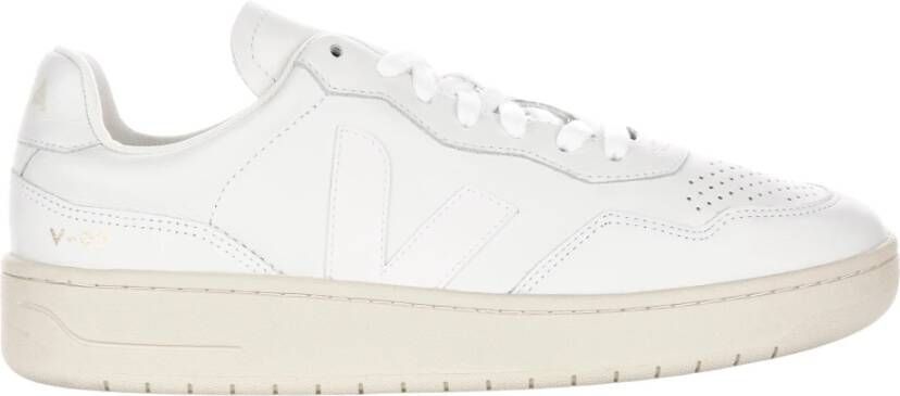 VEJA Lage Sneakers V-90 Maat: 41 Materiaal: Leer Kleur: Wit - Foto 7