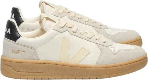 Veja Retro 80s Asymmetrische Leren Sneakers