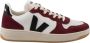 Veja Retro-geïnspireerde rode en witte sneakers - Thumbnail 1