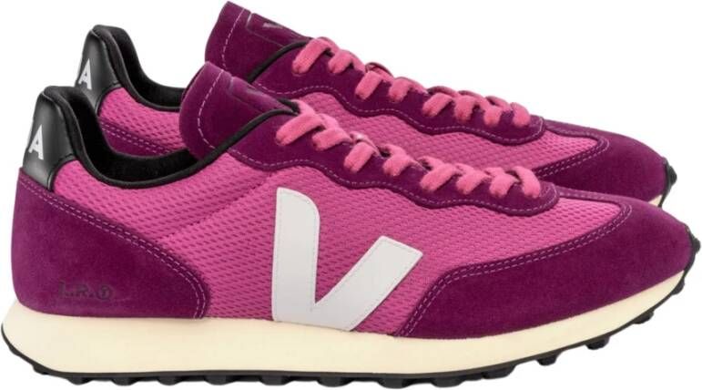 Veja Rio Branco Damessneakers Stijlvol en Comfortabel Paars Dames