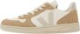 Veja V-10 Chromefree Leather Sneakers Wit Platine Vx0502935 White - Thumbnail 14
