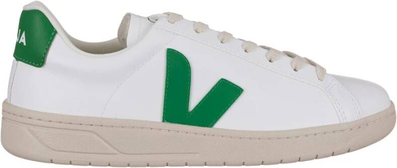 Veja Witte Emeraud Sneakers Synthetisch leer Top veters White Heren
