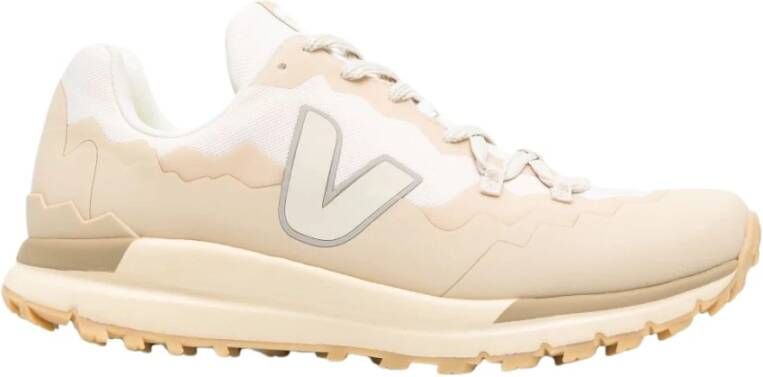Veja Multicolor Vetersluiting Fitz Roy Sneakers Beige Dames - Foto 3