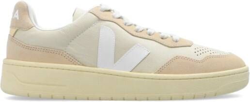 Veja Multicolor V-90 Sneakers met Veters Beige