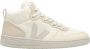 Veja Chroomvrije Leren Sneakers Multicolor Rubberen Zool Beige Heren - Thumbnail 1
