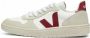 Veja Witte Leren Sneakers met Beige Suède Inzetstukken White Heren - Thumbnail 3