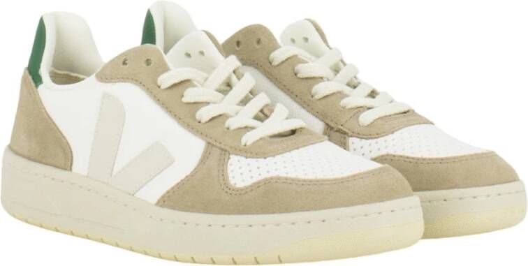 Veja Stijlvolle V-10 Low-Top Sneakers Beige - Foto 3