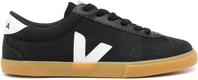 Veja Zwart Wit Natuurlijk Volley Sneakers Multicolor Dames - Foto 4