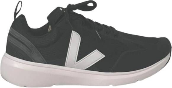 Veja Zwarte en Witte Condor 2 Alveomesh Sneaker Black Heren