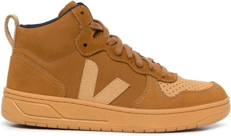Veja Premium Nubuck Leren Herensneakers Bruin