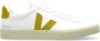 Veja Gecoate Katoenen Sneakers Wit Limoengroen White - Thumbnail 8