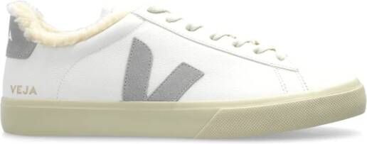 Veja Sneakers Campo Winter Leer White Dames