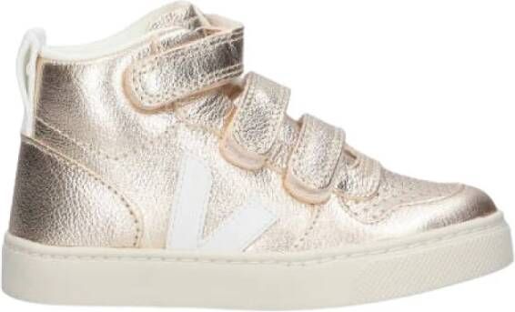 Veja Small V-10 Mid DV0503037C Platin White