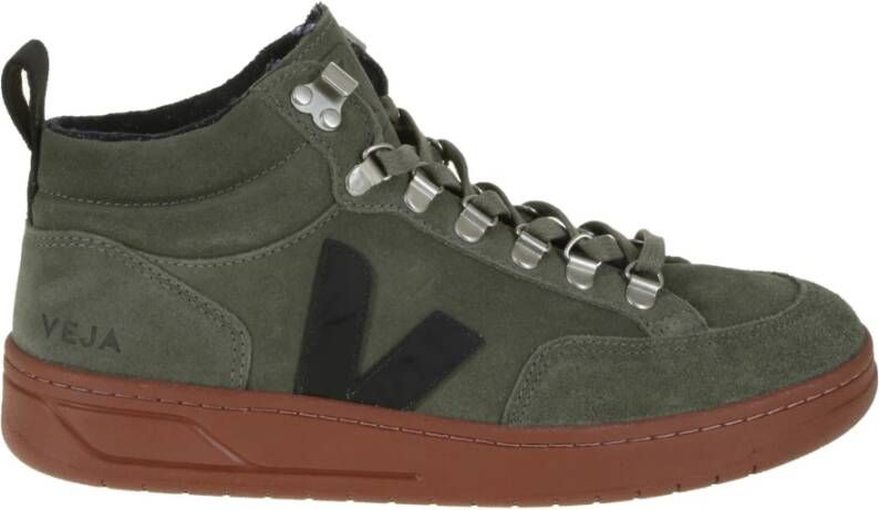 Veja dames Sneakers Roraima suede qrw031635 Olijf Groen - Foto 3