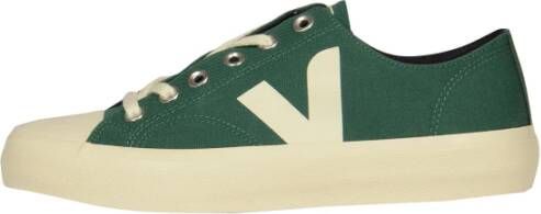 Veja Canvas Low-Top Sneakers Poker Pierre Green