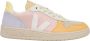 Veja Multicolor Leren Sneaker met Geperforeerde Neus Meerkleurig Dames - Thumbnail 2