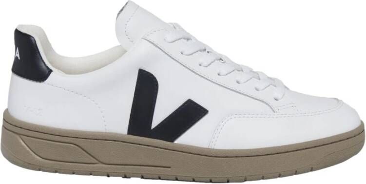 Veja Effen V-12 Veterschoenen White Heren