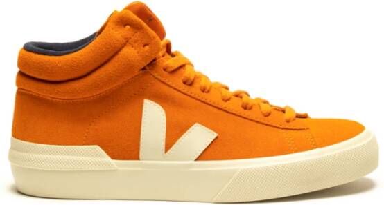 Veja Pumpkin Pierre Stijlvolle Sneakers voor modebewuste vrouwen Oranje Dames