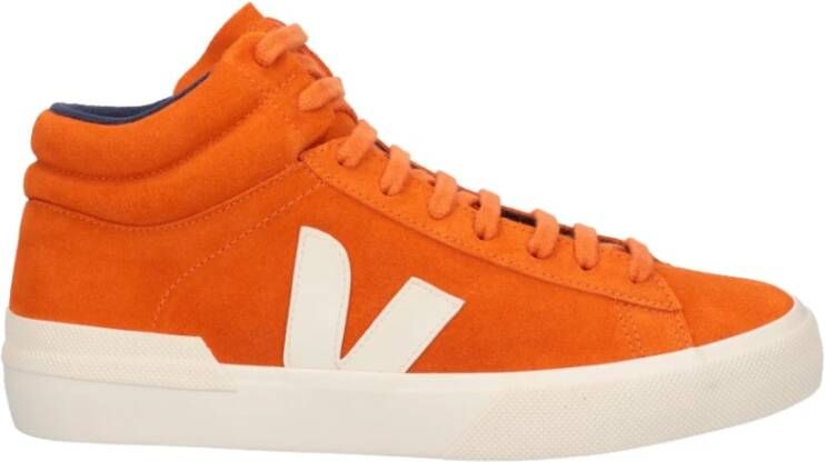 Veja Pumpkin Pierre Stijlvolle Sneakers voor modebewuste vrouwen Oranje Dames