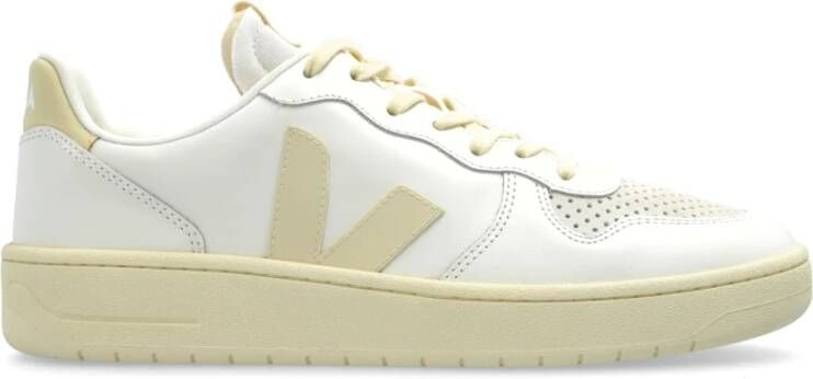 Veja Sneakers V-10 Prime Leer Beige Heren