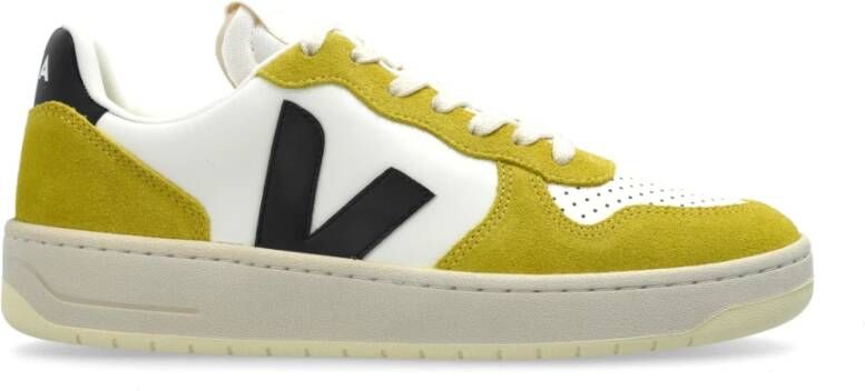 Veja Sneakers V-10 Prime Leer Yellow Dames