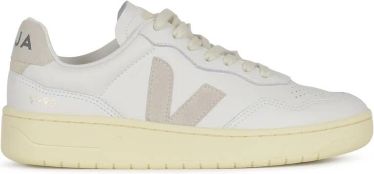 VEJA Lage Sneakers V-90 Maat: 36 Materiaal: Leer Kleur: Wit - Foto 8
