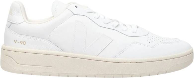VEJA Lage Sneakers V-90 Maat: 41 Materiaal: Leer Kleur: Wit - Foto 11