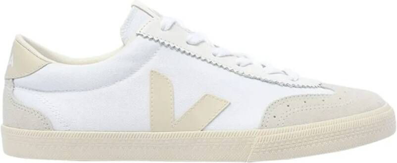 Veja Volley sneaker van canvas met suède details