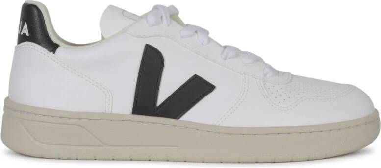 Veja V-10 den Patch Logo Geperforeerde Details Rubberen Zool White - Foto 14