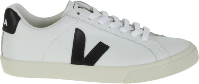 Veja Esplar Logo Leather Sneakers Schoenen Leer Wit EO0200005A - Foto 6
