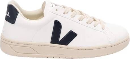Veja Witte Marineblauwe Vegan Katoenen Sneakers White