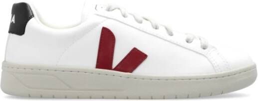 Veja Witte Sneakers met Rode V en Marineblauwe Hiel White - Foto 7