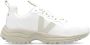 Veja Witte Biologisch Katoenen Sneakers met Rubberen V Logo Wit Dames - Thumbnail 5