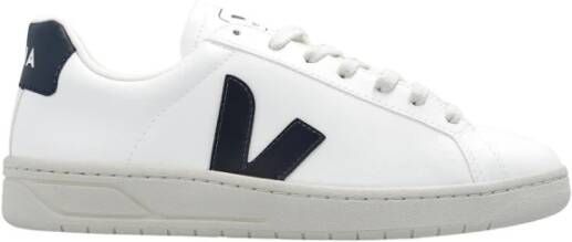 Veja Witte Marineblauwe Vegan Katoenen Sneakers White Dames