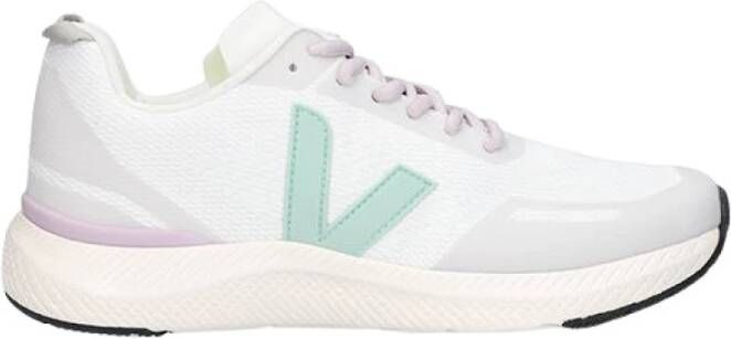 Veja Gerecyclede Polyester Mesh Sneakers White Dames