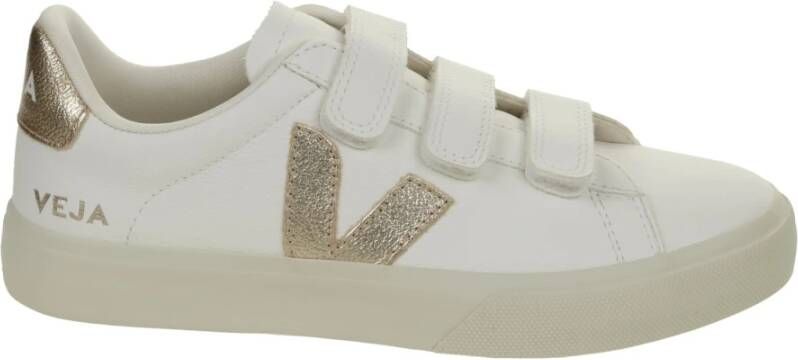 VEJA Lage Sneakers Dames Recife Logo Maat: 37 Materiaal: Leer Kleur: Wit - Foto 4