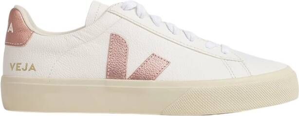 Veja Campo Chromefree Leather Dames Sneakers Schoenen Leer Wit CP0503128A - Foto 13