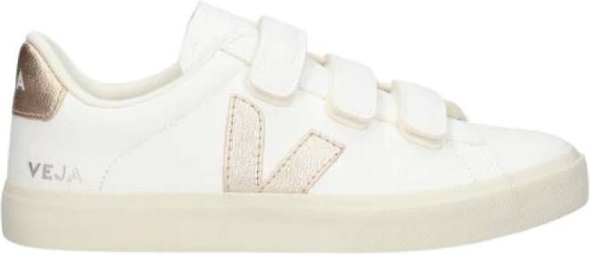 VEJA Lage Sneakers Dames Recife Logo Maat: 37 Materiaal: Leer Kleur: Wit - Foto 7