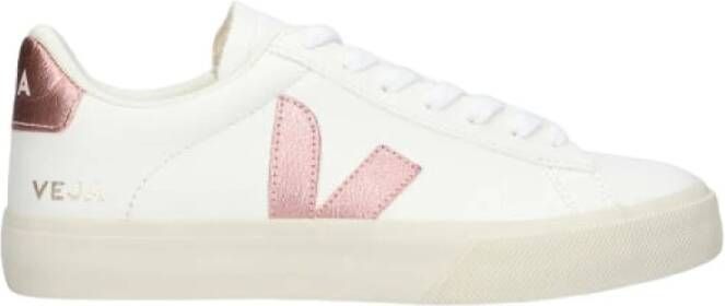 Veja Campo Chromefree Leather Dames Sneakers Schoenen Leer Wit CP0503128A - Foto 12