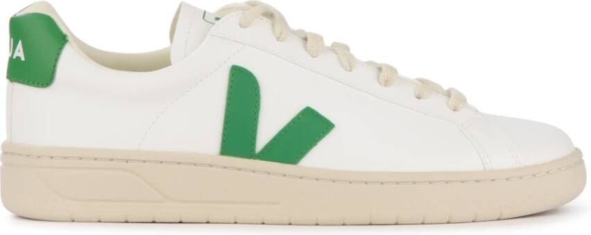 Veja Witte Emeraud Sneakers Synthetisch leer Top veters White Heren