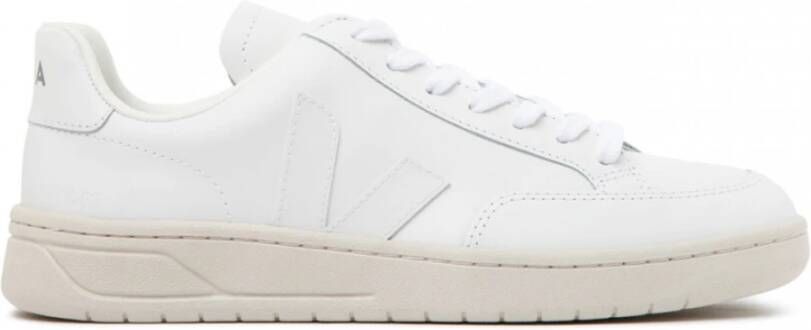 Veja Witte Leren Sneakers Logo Rubberen Zool White - Foto 16