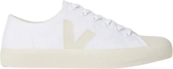 Veja Canvas Low-Top Sneakers Wit Pierre White