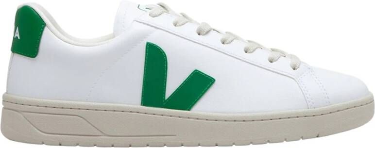 Veja Witte Emeraud Sneakers Synthetisch leer Top veters White