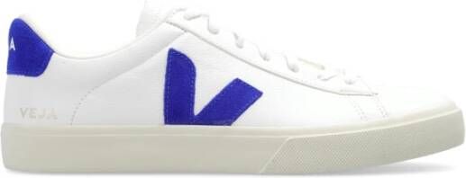 Veja Sneakers van gerecycled leer met rubberen zool White Heren