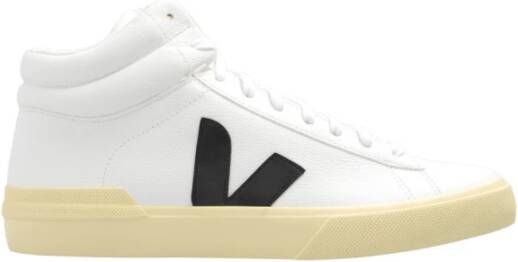 Veja men& shoes high top leather trainers sneakers Minotaur Wit Heren - Foto 2