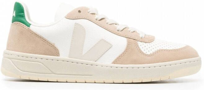 Veja Stijlvolle V-10 Low-Top Sneakers Beige - Foto 8