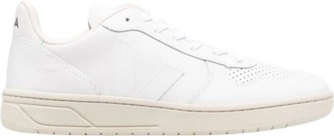 Veja V 10 Leather Herren Sneakers Sportschoenen Schoenen Leer Wit VX021270B - Foto 17