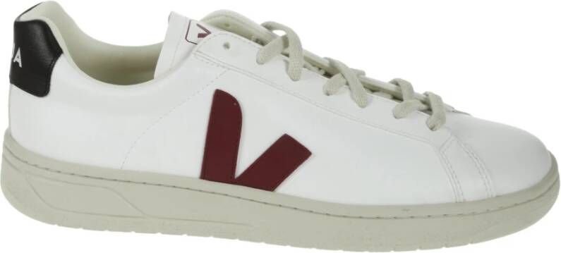 Veja Witte Sneakers met Rode V en Marineblauwe Hiel White - Foto 2